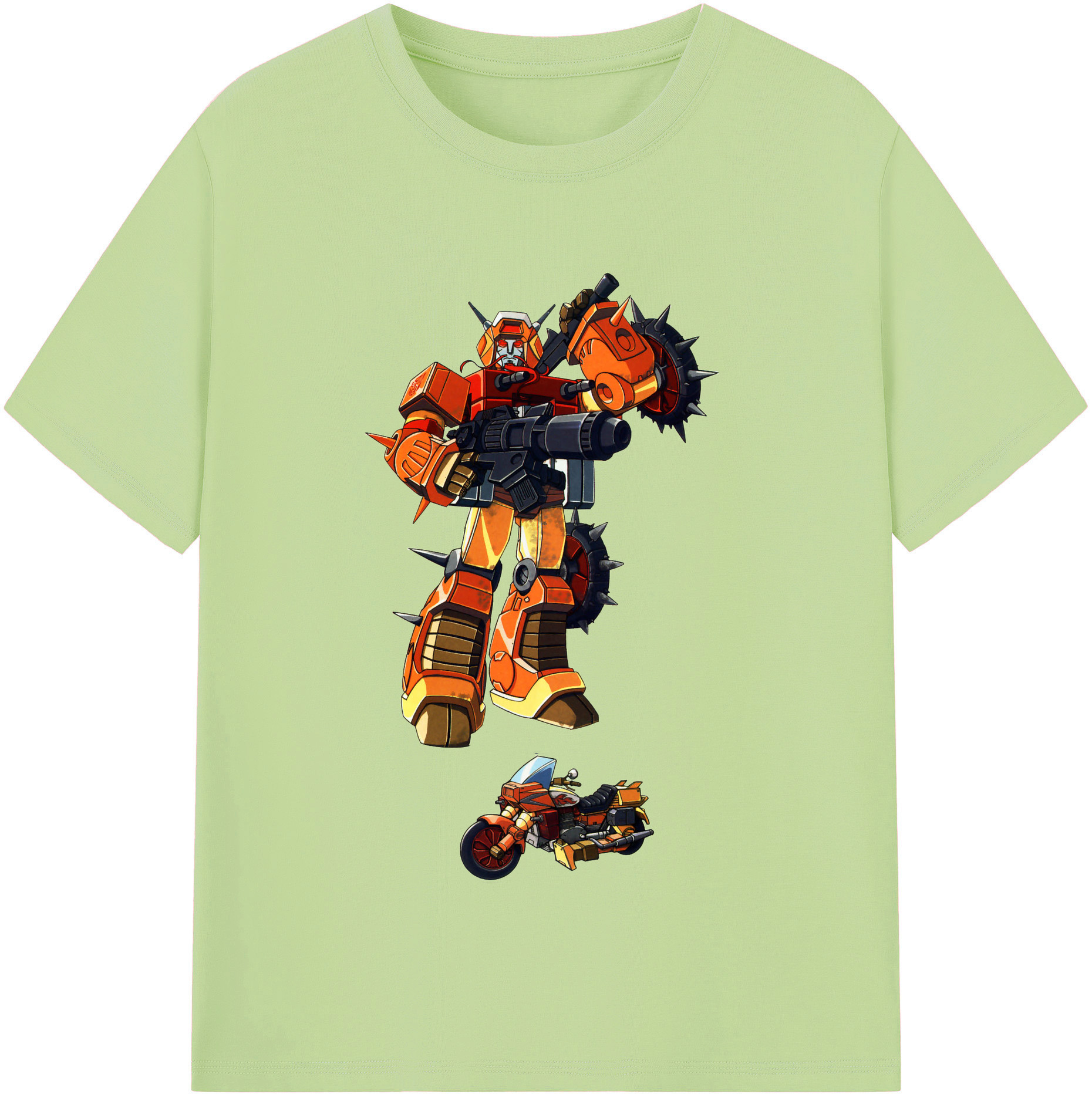 （画像用）  綿100％半袖Tシャツ（フロントプリント）